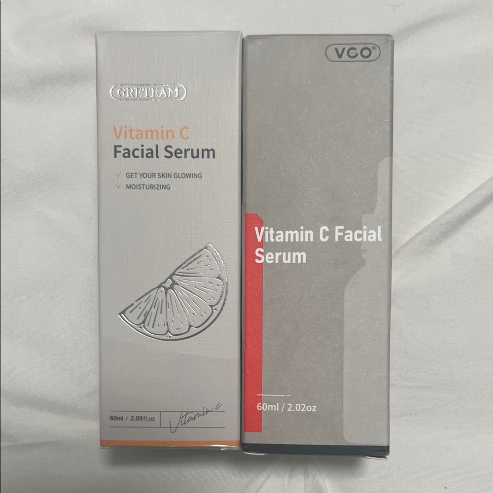 Vitamin C Facial Serum - Silver and Gray